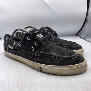 Converse Chuck Taylor Sea Star Ox Mens Size 10.5 Black Boat Shoes Walking Casual
